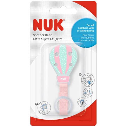 Nuk verižica za dudo s ilikonskim obročem Cene