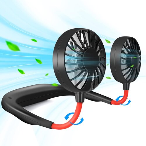 Generic Prenosni vratni ventilator Osebni prostoročni ventilator za polnjenje, (21132619) Slike