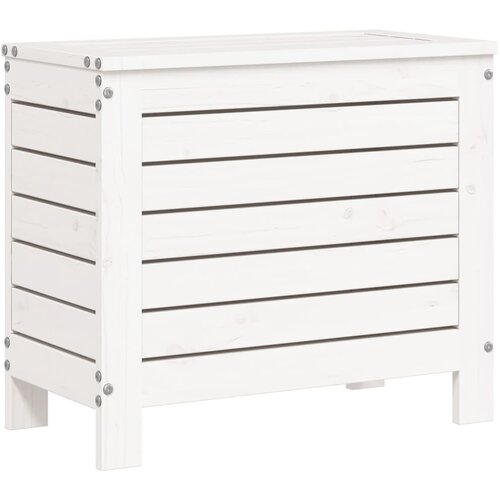 Maison Chic Vrtni stolček - Vrtni stoli za noge bel 62x31,5x52 cm trdna borovina JS884, (21877562) Cene