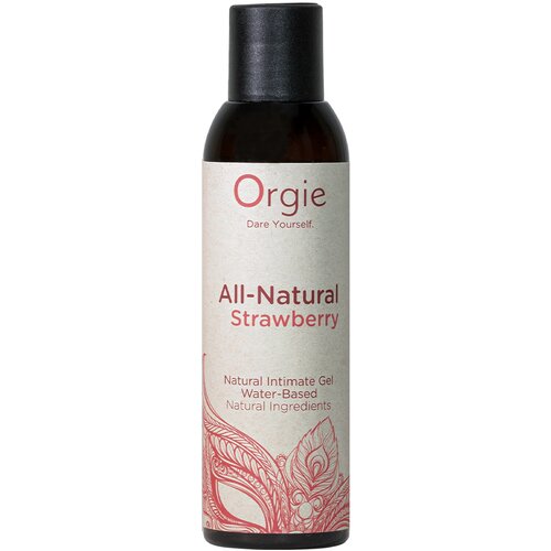 Orgie All-Natural Kissable Water-Based Intimate Gel Strawberry 150ml Slike