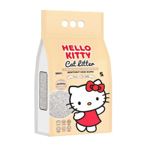 PETFAN Pijesak za mačke 20L Hello Kitty Natural Slike