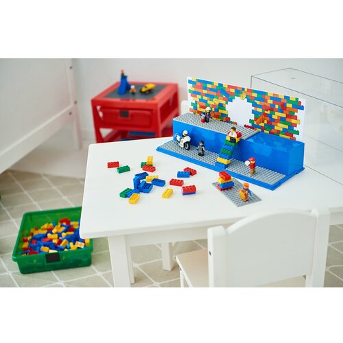 Lego modra igralna in zbirateljska omarica Cene