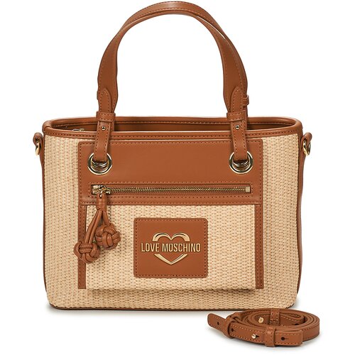 Love Moschino STRAW CHIC JC4341PP0O Bež Cene