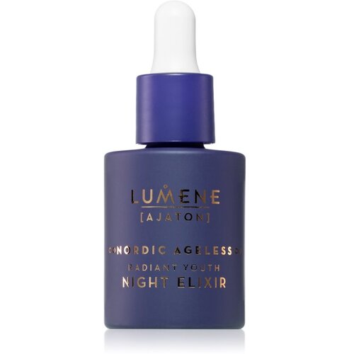 Lumene AJATON Nordic Ageless hranilni nočni serum proti gubam 30 ml Cene