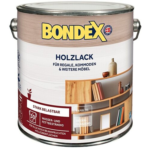 BONDEX Lak za drvo (Bezbojno, Svilenkasti sjaj, 2,5 l) Cijene