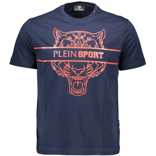 Plein Sport SHORT SLEEVE T-SHIRT MEN BLUE Slike