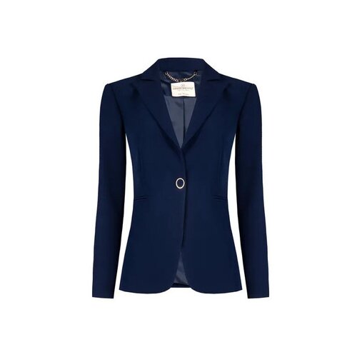Rinascimento Jakne & Blazerji CFC0125439003 Modra Cene