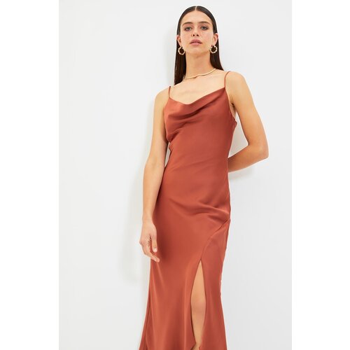 Trendyol Ženska haljina Satin Slike