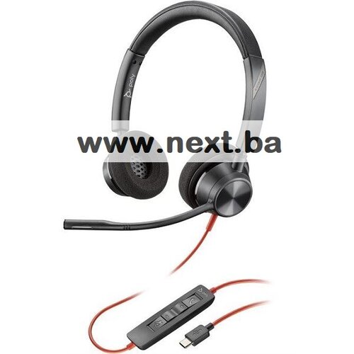 HP Poly Slu&amp;scaron;alice 3320 USB-C +USB-C/A Adapter 8X219AA Slike