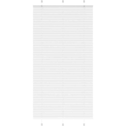 vidaXL Plisirana žaluzija Bela 110x200 cm Širina tkanine 109,4 cm Cene