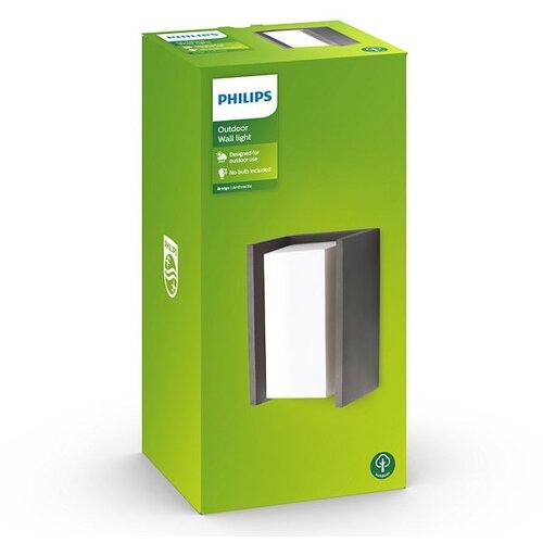 Philips Spolja&amp;scaron;nja zidna svetiljka BRIDGE 1xE27/15W/230V IP44 Slike