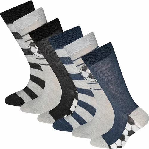 EWERS Čarape siva / bež siva / crna / bijela