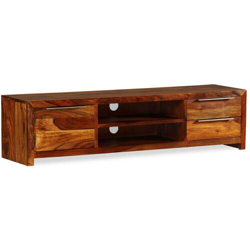 vidaXL tV Komoda od Masivnog Indijskog Ružinog Drveta 120x30x30 cm Cene