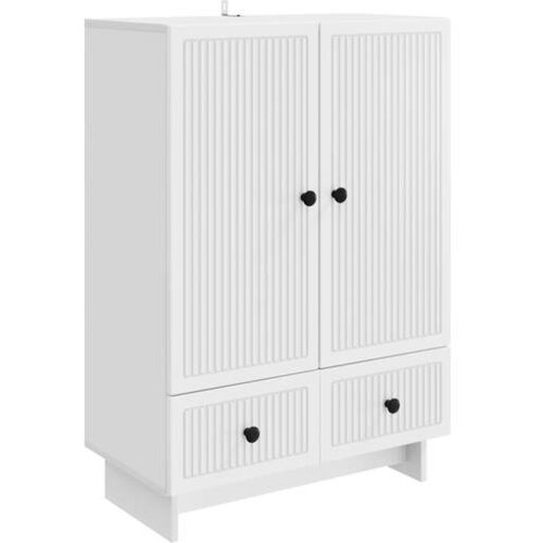 vidaXL Kreveta Bijeli 66 x 34 5 x 95 cm Konstrukcijsko drvo - Bijela Cijene