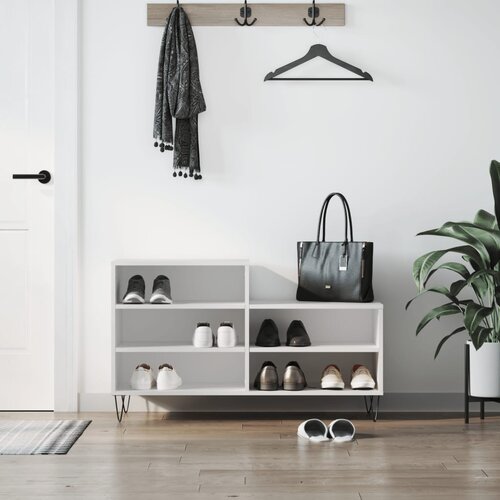 vidaXL Ormarić za cipele bijeli 102 x 36 x 60 cm od konstruiranog drva Cijene