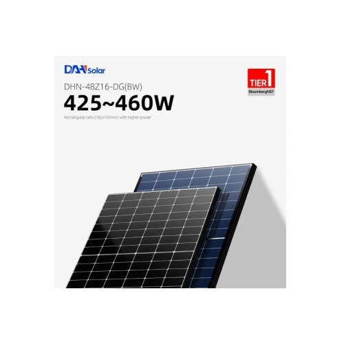 DAH_SOLAR 475W,48Z20/DG/FS(BW),N Tip,1000mm PV modul ( DHN-48Z20/DG-FS-475W ) Slike