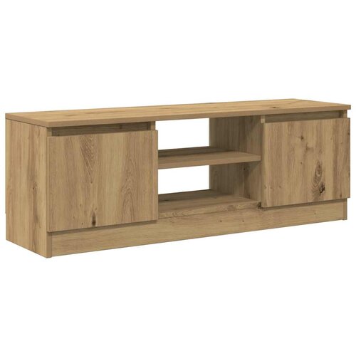 Maison Chic TV omarica - TV stojalo - Televizijska omarica Artisan Oak 102x30x36 cm iz umetnega lesa, (21701282) Cene