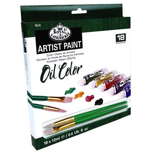 Royal & Langnickel Uljane boje ARTIST Paint 18x12ml (slikarski set slikarski set) Cijene