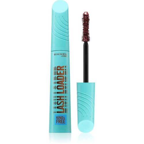 Rimmel London Kind &amp;amp; Free Lash Loader voluminozna maskara odtenek 003 Aubergine 9.5 ml Slike