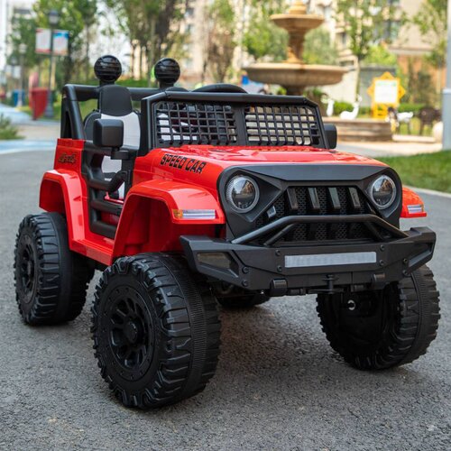  Dečiji automobil na akumulator -Jeep - Crvena Cene
