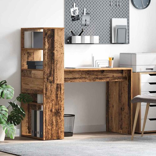  Stol s policom Staro drvo 113 x 54 x 120 cm Konstruirano drvo Cene
