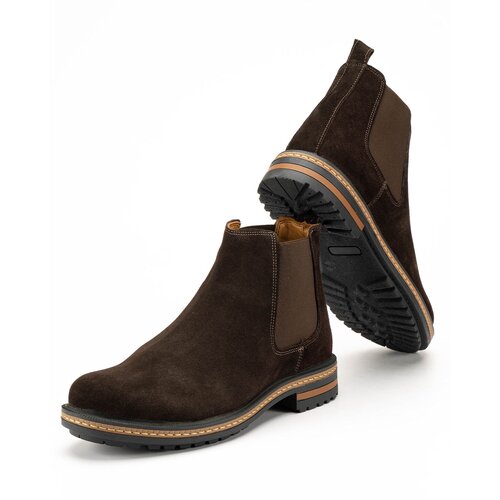 La Force Fashion mu&scaron;ke cipele YK-4725 - tamno braon Cene