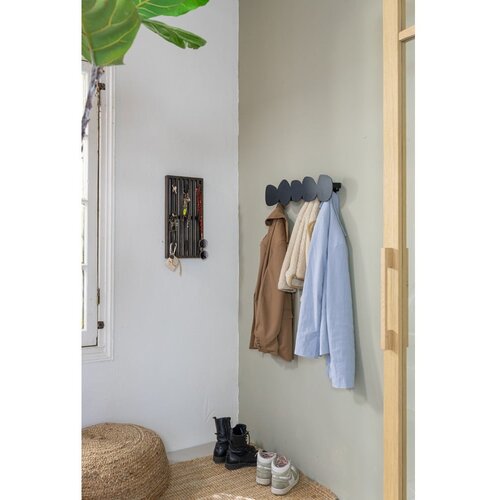 Spinder Design crna metalna zidna vje&amp;scaron;alica tumulo &amp;ndash; Slike
