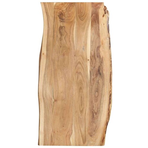 vidaXL Mizna plošča trden akacijev les 118x(50-60)x2,5 cm Cene