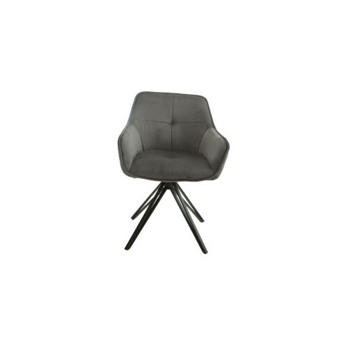  Trpezarijska stolica 1353 Antracit /Crne metalne noge ( 775-505 ) Cene