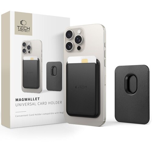 TECH-PROTECT MAGWALLET ZA MAGSAFE HOLDER CARD ŽEP ZA IPHONE ČRNO, (21970523) Cene