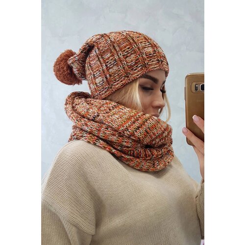 Kesi Women's set with fleece 4 Pory Roku K263 camel+foxy Cene