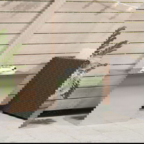 VidaXL Zunanja shranjevalna &amp;scaron;katla - 55x50,5x50 cm iz galvaniziranega jekla Slike
