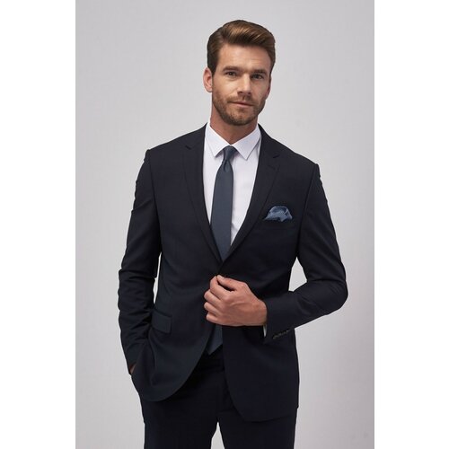 ALTINYILDIZ CLASSICS Men's Navy Blue Slim Fit Slim Fit Nano Suit, which is Water and Stain-Repellent. Slike