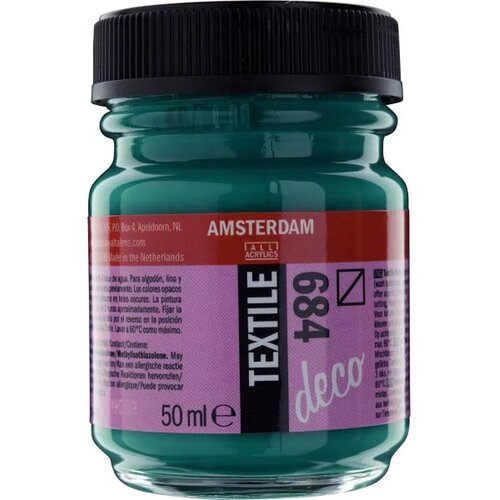 Royal Talens amsterdam, boja za tekstil, 50ml - odaberite nijansu bottle green Slike