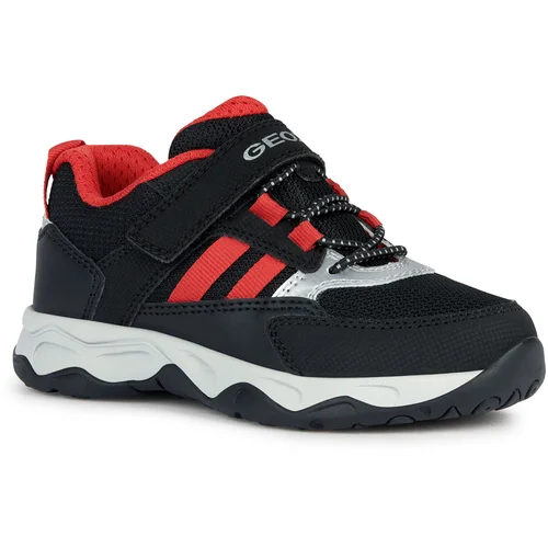 Geox Superge J Calco Boy J26CLA 014CE C0048 D Black/Red