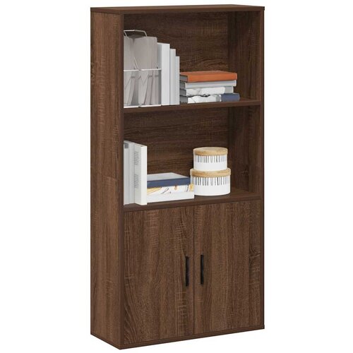 VidaXL Regal za knjige boja hrasta 60x24x120 cm konstruirano drvo Slike