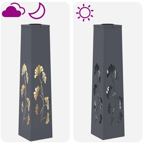  Solarna LED svjetlost za stazu 2 pcs Antracit Slike