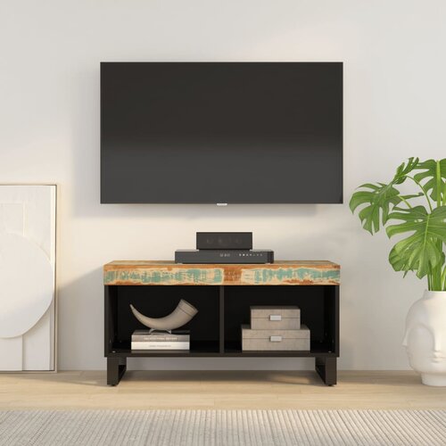 TV ormarić 85x33x43,5 cm od masivnog obnovljenog drva Cijene