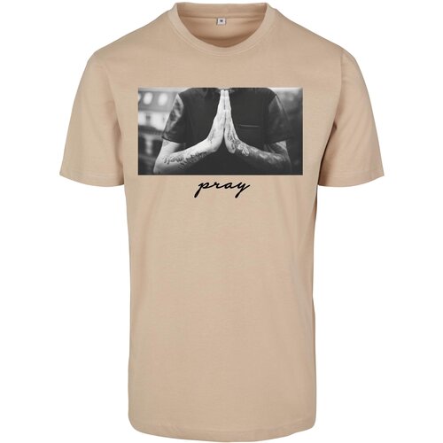 MT Men Men&amp;#039;s T-shirt Pray - beige Slike