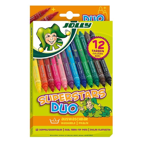 Jolly Flomastri Superstar Duo, 12 kosov Cene