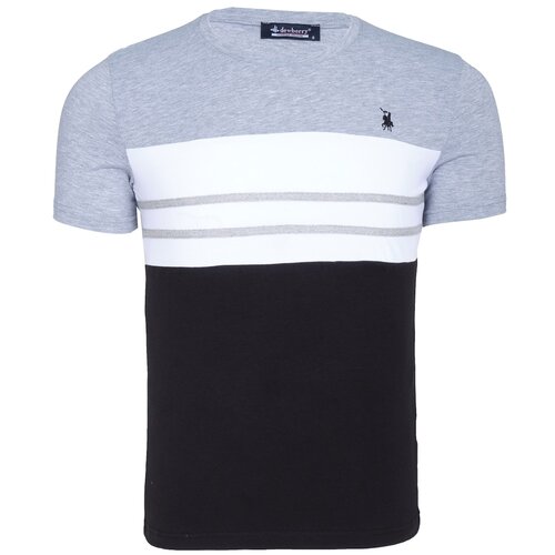 Dewberry T8593 MENS T-SHIRT-LIGHT GREY Cene