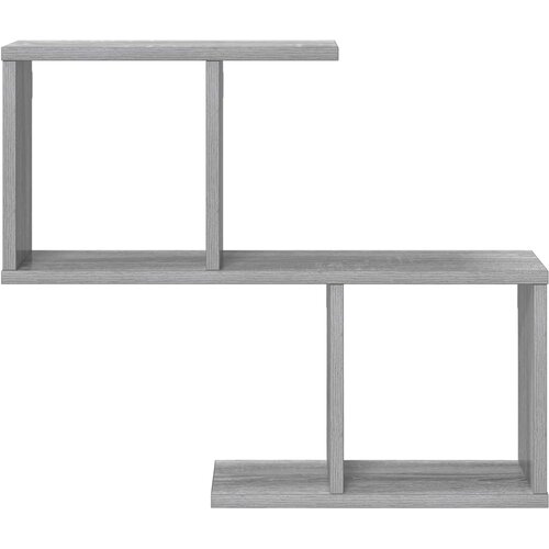  Polica na zidu Siva Sonoma 60 x 12 x 50,5 cm Konstruirano drvo Slike