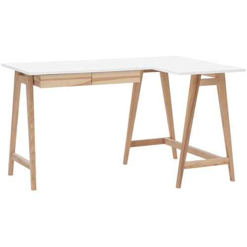 Ragaba Radni stol s bijelom pločom 85x135 cm Luka - Cijene