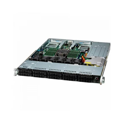 Supermicro SYS-111C-NR, gold 6526Y, 4x 32GB DDR5, 480GB M.2 nvme, 2x 1.92TB U.2 nvme, ipmi bmc, 2x 25GbE SFP28, 860W redundant ti, tpm, qr rails set, 3YR warranty Cene