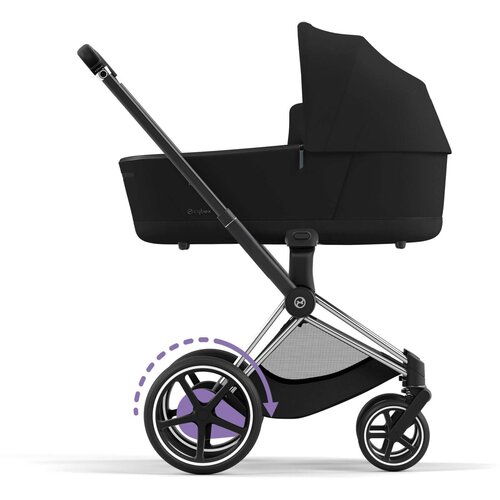 Cybex ram i sedalni deo za ePriam 4.0,black chrome Slike