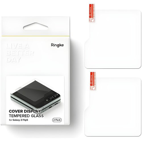 Ringke 2x Za&scaron;titno staklo za Samsung Galaxy Z Flip 5 - Prozirna Cijene