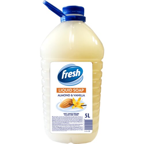 Fresh tečni sapun, Vanila, badem, 5l Slike