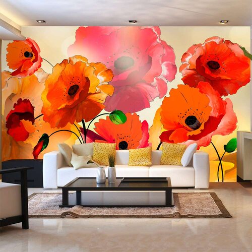  Tapeta - Velvet poppies 450x280 Slike