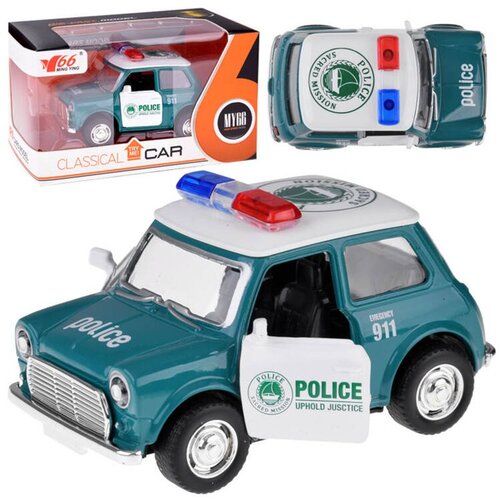 Metalni policijski autić retro 1:38 Cijene