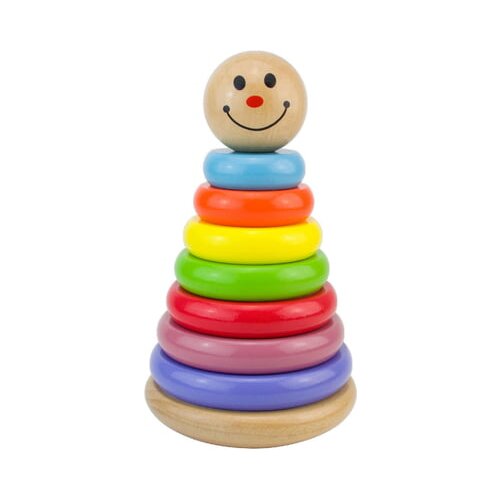 Toy Place Piramida z barvnimi obroči Cene